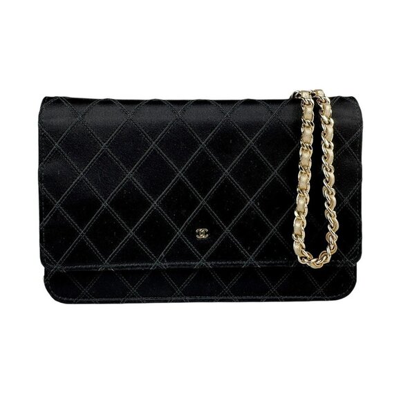 CHANEL Black Leather Wallet - Picture 1 of 5